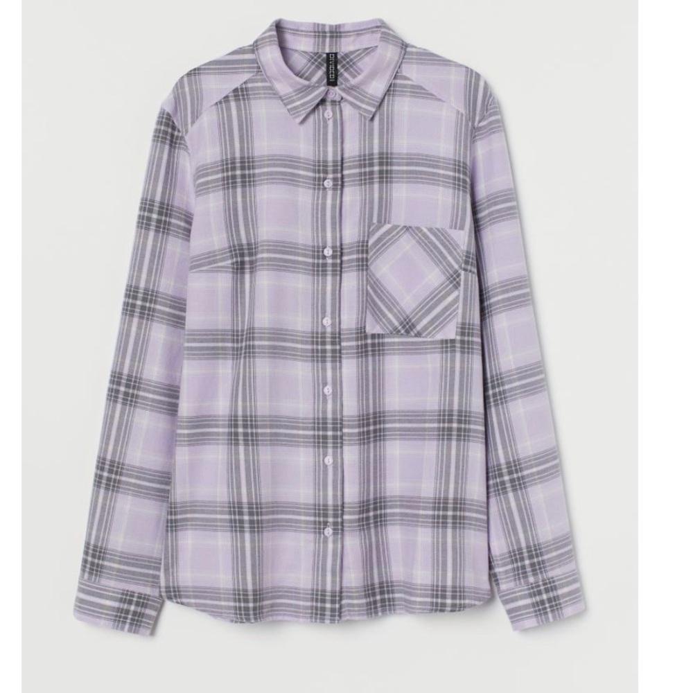 H&M plaid shirt
